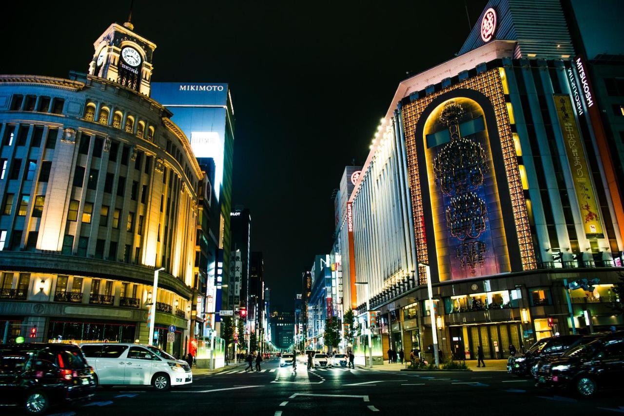 Hotel Grandbach Tokyo Ginza Buitenkant foto